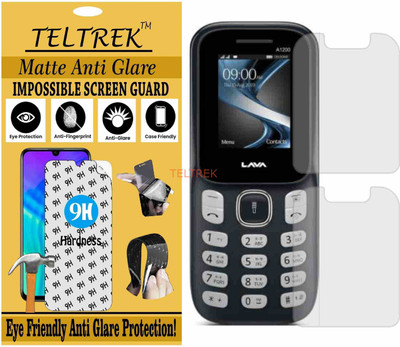 TELTREK Impossible Screen Guard for LAVA A1200 (Shatterproof Matte)(Pack of 1)