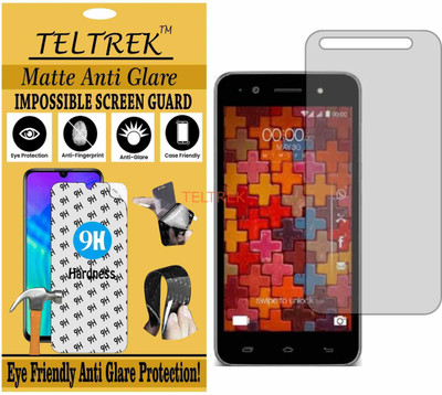 TELTREK Impossible Screen Guard for KARBONN TITANIUM MACHONE PLUS (Shatterproof Matte)(Pack of 1)