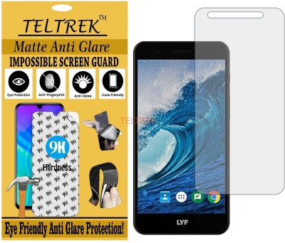 TELTREK Impossible Screen Guard for JIO LYF WATER F1 (Shatterproof Matte)(Pack of 1)