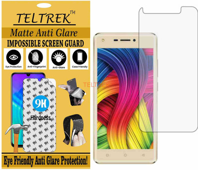 TELTREK Impossible Screen Guard for INTEX INDIE 5 (Shatterproof Matte)(Pack of 1)