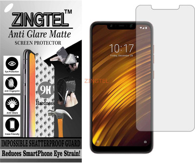 ZINGTEL Impossible Screen Guard for XIAOMI REDMI POCOPHONE F1 (Matte Finish)(Pack of 1)