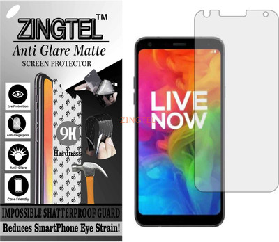 ZINGTEL Impossible Screen Guard for LG Q7 (Matte Finish)(Pack of 1)