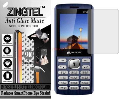 ZINGTEL Impossible Screen Guard for MICROMAX X754 (Matte Finish)(Pack of 1)