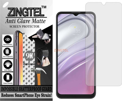 ZINGTEL Impossible Screen Guard for MOTO G20 (Matte Finish)(Pack of 1)