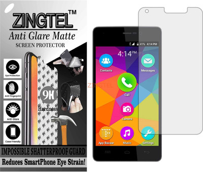 ZINGTEL Impossible Screen Guard for MICROMAX UNITE 3 Q372 (Matte Finish)(Pack of 1)