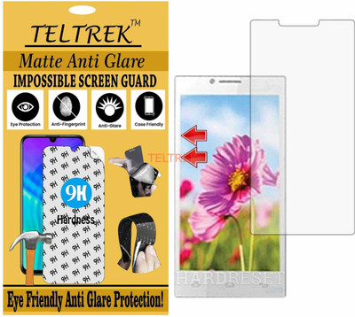 TELTREK Impossible Screen Guard for INTEX Q5 (Shatterproof Matte)(Pack of 1)