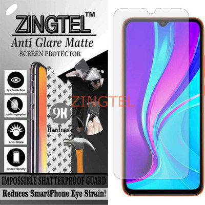 ZINGTEL Impossible Screen Guard for MI 9 ACTIVE (Matte Finish)(Pack of 1)