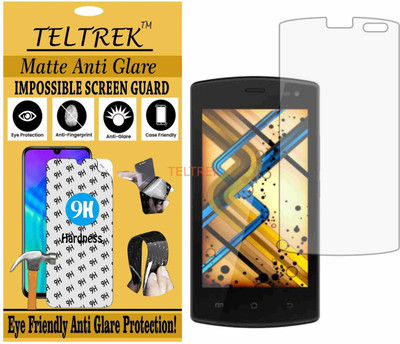 TELTREK Impossible Screen Guard for IVOOMI IV SMART 4G (Shatterproof Matte)(Pack of 1)