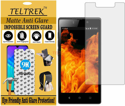 TELTREK Impossible Screen Guard for LYF FLAME 8 (LS-4505) (Shatterproof Matte)(Pack of 1)