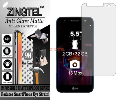 ZINGTEL Impossible Screen Guard for LG X POWER 3 (Matte Finish)(Pack of 1)