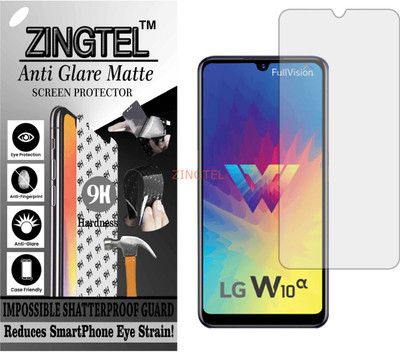 ZINGTEL Impossible Screen Guard for LG W10 ALPHA (Matte Finish)(Pack of 1)