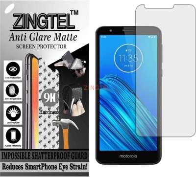 ZINGTEL Impossible Screen Guard for MOTOROLA E6 (Matte Finish)(Pack of 1)