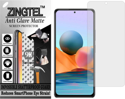 ZINGTEL Impossible Screen Guard for XIAOMI REDMI NOTE 10 PRO MAX (Matte Finish)(Pack of 1)