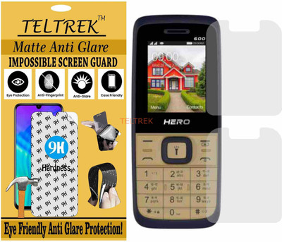 TELTREK Impossible Screen Guard for LAVA HERO 600+ (Shatterproof Matte)(Pack of 1)