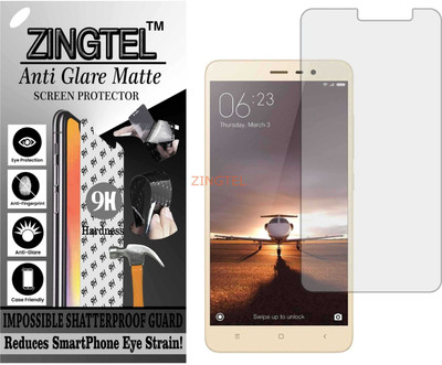 ZINGTEL Impossible Screen Guard for MI REDMI NOTE 3 (Matte Finish)(Pack of 1)