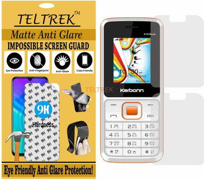 TELTREK Impossible Screen Guard for KARBONN K19 ROCK (Shatterproof Matte)(Pack of 1)