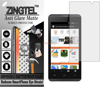 ZINGTEL Impossible Screen Guard for MICROMAX CANVAS FIRE 4 (Matte Finish)(Pack of 1)