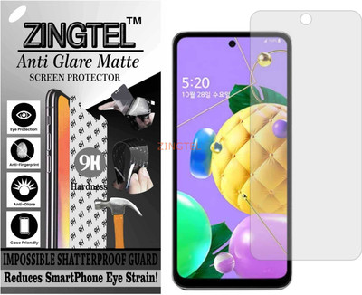 ZINGTEL Impossible Screen Guard for LG Q52 (Matte Finish)(Pack of 1)