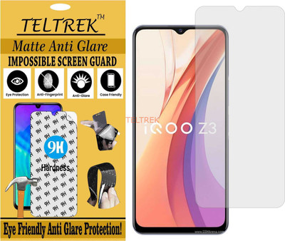 TELTREK Impossible Screen Guard for VIVO IQOO Z3 V2073A (Shatterproof Matte)(Pack of 1)
