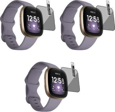 TXGO Screen Guard for FITBIT VERSA 3 SAMRTWATCH(Pack of 3)