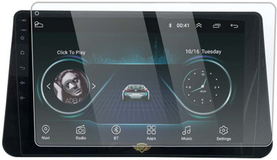 ATEEN Screen Guard for 10 inch Screen Guard/Touch Screen Guard/Screen Protector Display Monitor Glass for Skoda New Octavia Double DIN Car Android Music System[for After Market Car Stereo](Pack of 1)