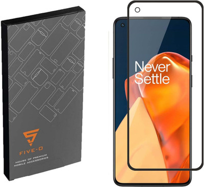 FIVE-O Tempered Glass Guard for :Oneplus-9RT, Oneplus RT(Pack of 1)