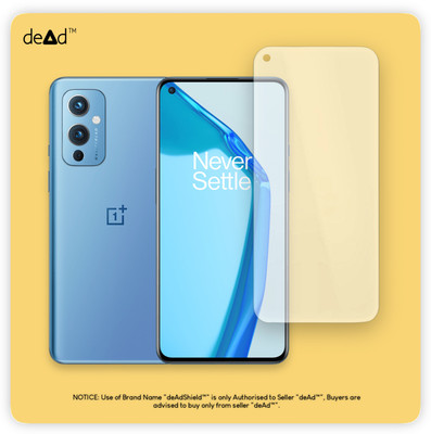deAdShield Tempered Glass Guard for OnePlus 9 5G(Pack of 1)