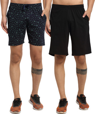 MACK JONNEY Printed Men Multicolor Regular Shorts