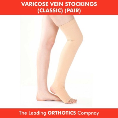 SAMSON Varicose Vein Stocking Classic Above Knee Pair Knee Support