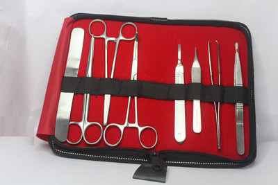ARINEO 8 PCS. SURGICAL FORCEPS INSTRUMENT KIT COMBO Dressing Forceps