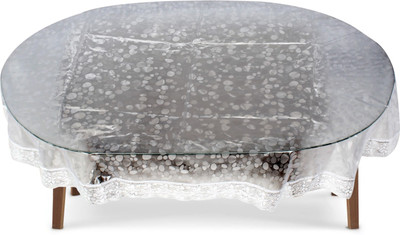 The Furnishing Tree Self Design 8 Seater Table Cover(Diamond, PVC)