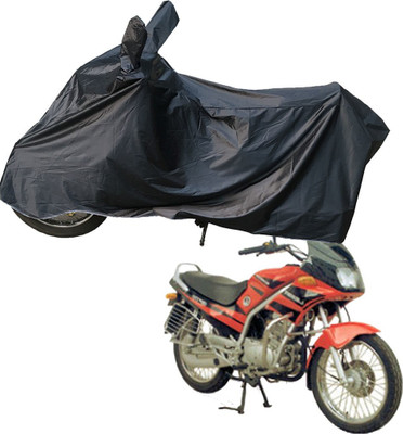 RiderShine Two Wheeler Cover for Kinetic(GF Lazer, Black)
