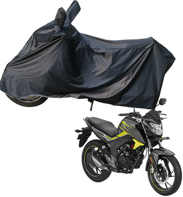 RiderShine Two Wheeler Cover for Honda(CB Hornet 160R, Black)