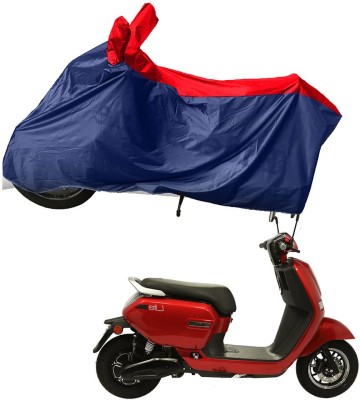 RiderShine Two Wheeler Cover for Okinawa(Lite, Blue, Red)