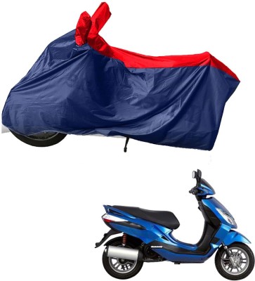 RiderShine Two Wheeler Cover for Bajaj(Blade 125, Blue, Red)