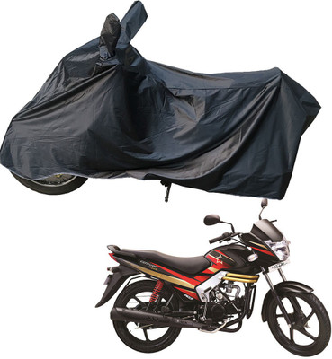 RiderShine Two Wheeler Cover for Mahindra(Centuro XT, Black)