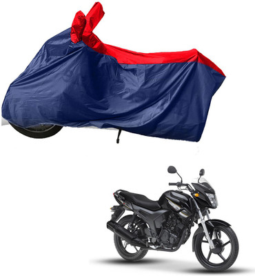 RiderShine Two Wheeler Cover for Yamaha(SZ X, Blue, Red)