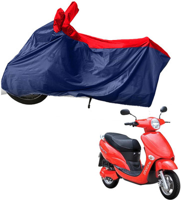 RiderShine Two Wheeler Cover for Hero(Electric Photon, Blue, Red)