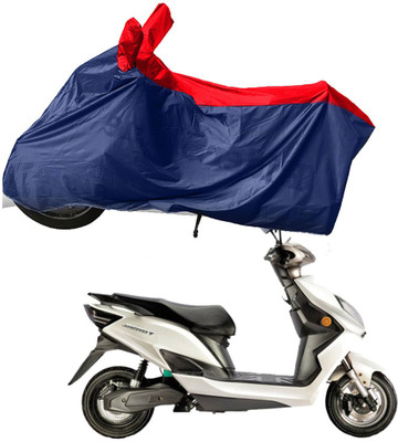 RiderShine Two Wheeler Cover for Evolet(Derby, Blue, Red)
