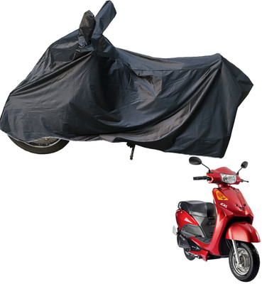 RiderShine Two Wheeler Cover for Indus(Yo EXL, Black)