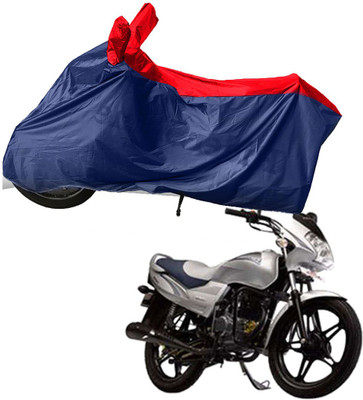 RiderShine Two Wheeler Cover for LML(Freedom Prima, Blue, Red)
