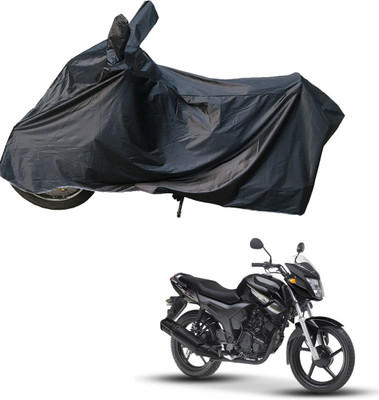 RiderShine Two Wheeler Cover for Yamaha(SZ X, Black)