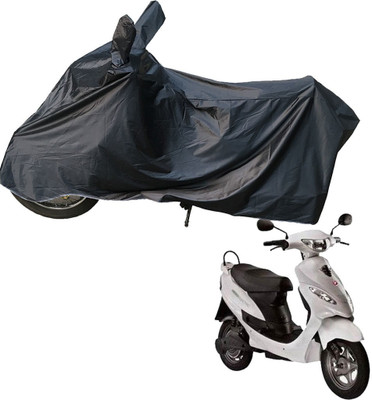 RiderShine Two Wheeler Cover for Hero(Electric E-Sprint, Black)