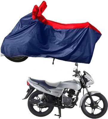 RiderShine Two Wheeler Cover for LML(Freedom DX, Blue, Red)