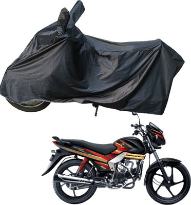 RiderShine Two Wheeler Cover for Mahindra(Centuro Rockstar, Black)