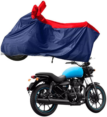 RiderShine Two Wheeler Cover for Royal Enfield(Thunderbird 500, Blue, Red)