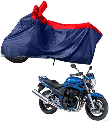RiderShine Two Wheeler Cover for Suzuki(Bandit, Blue, Red)