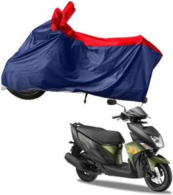 RiderShine Two Wheeler Cover for Yamaha(Ray ZR, Blue, Red)