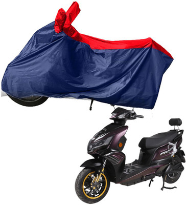 RiderShine Two Wheeler Cover for Okinawa(i-Praise, Blue, Red)