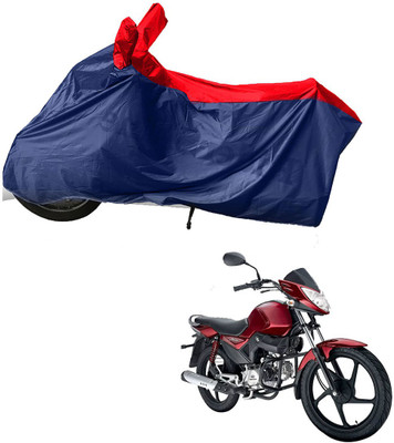 RiderShine Two Wheeler Cover for Mahindra(Stallio, Blue, Red)